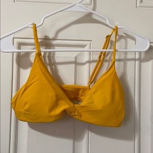 Yellow Zaful Swimsuit Top